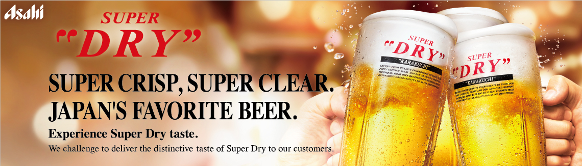 ASAHI SUPER DRY